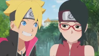 Boruto | Sarada Tersipu Dengan Pujian Boruto