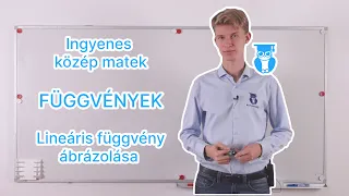 20-02 Függvények ábrázolása – Lineáris függvény ábrázolása – Középszintű matek érettségi