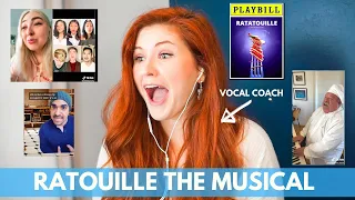 RATOUILLE MUSICAL I Tiktoks I Vocal coach reacts!