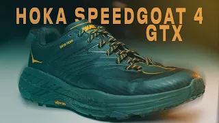 Hoka Speedgoat 4 GTX | Самые популярные трейловые кроссовки с мембраной