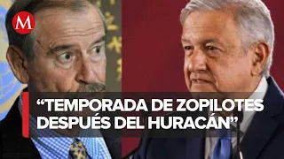 AMLO se lanza contra Fox y oposición por utilizar desgracia de Acapulco; "buitres"