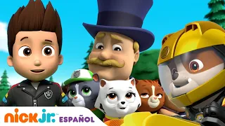 Paw Patrol, Patrulla de cachorros | Los Moto Pups rescatan a los gatitos | Nick Jr. En Español