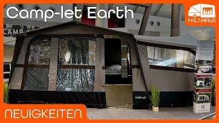 Camp-let Earth: Thanks to modularity, it becomes a monster trailer tent | CMT Stuttgart 2024