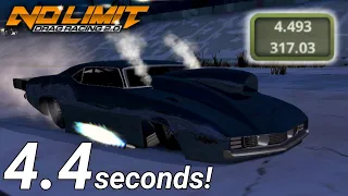 4.4 Seconds Pro Mod Camaro Tune! Division X Update | No Limit Drag Racing 2.0