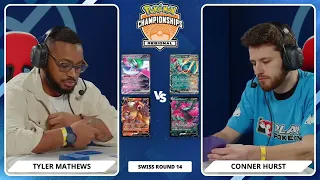 TCG Tyler Matthews Vs Connor Hurst - 2024 Pokémon Knoxville Regional Championships Swiss R14