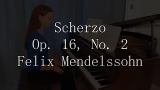 Mendelssohn - Scherzo Op. 16 No. 2