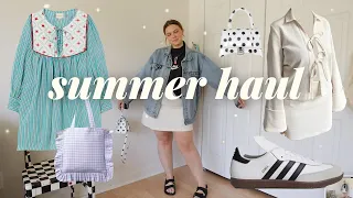 what's new in my dream summer wardrobe (styling + a big ole clothing haul)