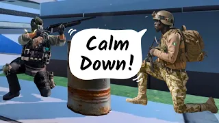 Nigerian Soldier Asked Me to Calm Down! - CODM