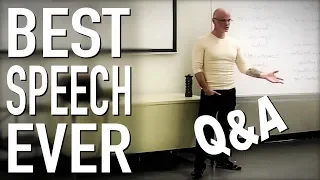 BEST Speech You Will Ever Hear Q&A | Gary Yourofsky (Updated)