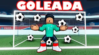 GOLEADA HISTORICA no Real Futbol 24 - Roblox