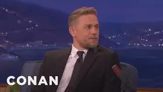 Charlie Hunnam Is A Germaphobe Who Hates Kissing Scenes | CONAN on TBS