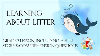 Littering lesson Grade  3