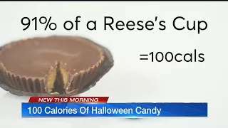 What 100 calories of your favorite Halloween candy actually looks like