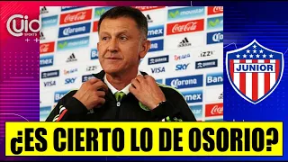 ¡ENTÉRATE JUNIOR HOY! ¿ES REAL EL ACERCAMIENTO CON EL D.T. JUAN CARLOS OSORIO? ¡TODOS LOS DETALLES!