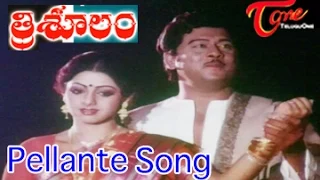 Trisoolam  Movie Songs || Pellante || Krishnam Raju || Radhika || Jayasudha || Sridevi