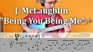 J. McLaughlin & The 4th Dimension "Being You Being Me" w. Score / Gitarrenunterricht in Bamberg