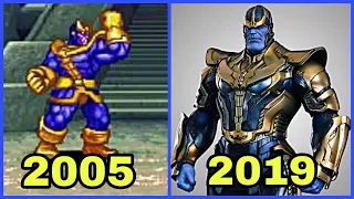 Evolution of Thanos in Video games [1995 - 2019]