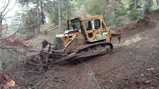 Caterpillar Cat D7G dozer çalışması #buldozer #dozer #caterpillar #keşfet #nasılyapılır #cat #work