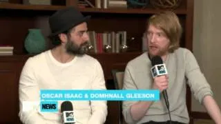 Oscar Isaac and Domhnall Gleeson still can't talk much about 'Star Wars'