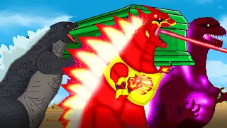 Mechagodzilla Evolution vs Godzilla Earth Atomic Breath | Meme Coffin Dance Song (Cover)