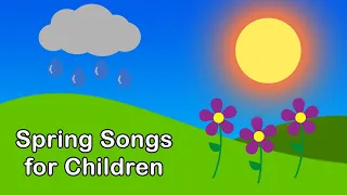 Spring Songs for Children | The Beehive | The Spring Song | 5 Springtime Sight Words