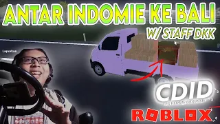 SAMPAI DIKAWAL STAFF CDID | Jadi Kang Paket Di CDID - Car Driving Indonesia Roblox CDID