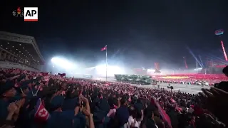 Military hardware on display at North Korea parade