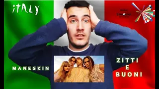 REACTION: Maneskin - ZITTI E BUONI (Italy - Eurovision 2021)