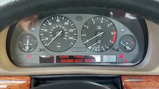 2000 BMW 740i Sporty Shorty on BAT - Cold Start