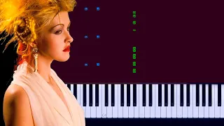 Cyndi Lauper - Girls Just Want To Have Fun - Piano Tutorial