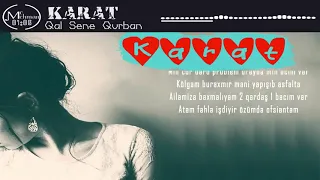 Karat - Qal Sene Qurban  (Lyrics)