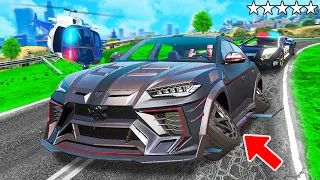 POLIZEI verfolgt FLIEGENDEN URUS in GTA 5! (Polizei vs. Dieb)