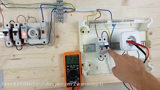 Selectivity Security in the electrical installation - what will break when TEST closes