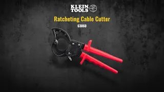 Ratcheting Cable Cutter (63060)