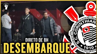 Desembarque do CORINTHIANS em Belo Horizonte para enfrentar o América-MG pela Copa do Brasil