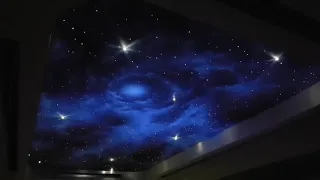3D потолок Звёздное небо KINGDOM STARS COM НЕ НАТЯЖНЫЕ ПОТОЛКИ Trim