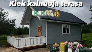 3dalis.kaip pasidaryti terasa patiems.Kiek kas kainavo????