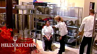 Gina Needs A Medic Before Service Starts | Hell's Kitchen