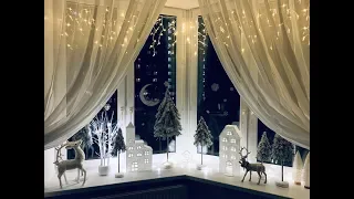 ❄️Новогодний декор на подоконнике❄️Christmas decor on the windowsill