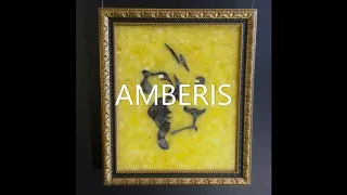 Amber mosaic. AMBER LION