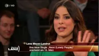 [2/2] Lena Meyer-Landrut zu Gast bei Markus Lanz (19.02.2013)