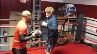 Ben Askren Training Footage For Jake Paul Fight