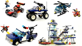 Build ALL Epic LEGO Police Cars! Enlighten 1904-1916