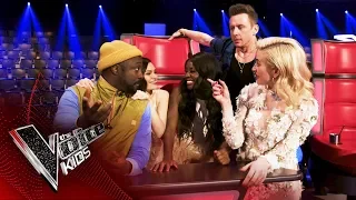 AJ Chats to the Coaches After the Semi Final! | The Voice Kids UK 2019