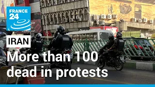 More than 100 dead in Iran crackdown on Mahsa Amini protests, rights group says • FRANCE 24