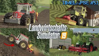 Das STEILSTE Maisfeld - ein SCHLÜTER am LIMIT! 😱 MÄHEN mit MB Trac! 💪🚜💨 | [LS19] - Timelapse #53