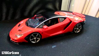 Lamborghini Centenario 1:18 Diecast Unboxing + Overview