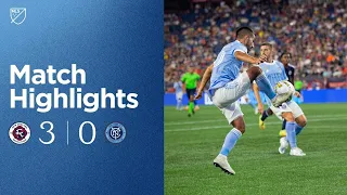 Match Highlights | New England Revolution 3-0 NYCFC | September 4, 2022