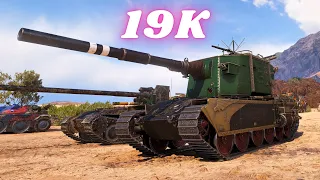 19K Damage with FV4005 Stage II  9.6K & FV4005 - 10K World of Tanks Replays