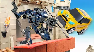Тобот Икс и Автоботы против Десептиконов! Роботы Трансформеры игры битвы онлайн. Видео для мальчиков